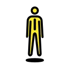 Person In Suit Levitating SVG Icon